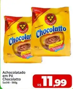 Rebouças Supermercados Achocolatado em Pó Chocolatto Sachê oferta