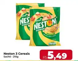 Rebouças Supermercados Neston 3 cereais oferta