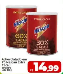 Rebouças Supermercados Achocolatado em Pó Nescau Extra Cacau oferta