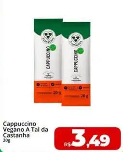 Rebouças Supermercados Cappuccino vegano a tal da castanha oferta