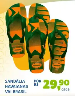 Bergamais Supermercados Sandália havaianas vai brasil oferta