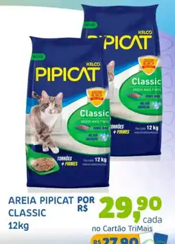 Bergamais Supermercados Areia pipicat classic oferta
