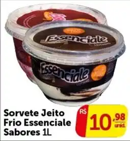 Pires Sorvete Jeito Frio Essenciale Sabor oferta