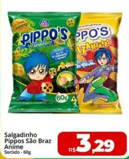 Rebouças Supermercados Salgadinho Pippoes São Braz Sortido oferta