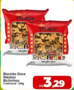 Rebouças Supermercados Biscoito doce weston bichinhos tradicional oferta