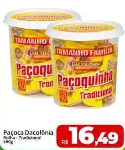 Rebouças Supermercados Paçoca dacolônia tradicional oferta