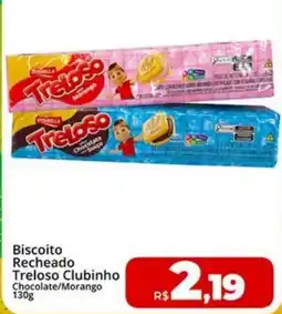 Rebouças Supermercados Biscoito Recheado Treloso Clubinho oferta