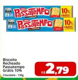 Rebouças Supermercados Biscoito Recheado Passatempo oferta