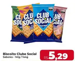 Rebouças Supermercados Biscoito clube social oferta