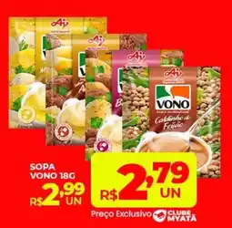Supermercados Myatã Sopa Vono oferta