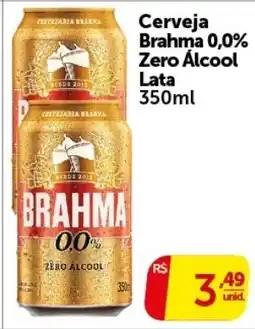 Pires Cerveja brahma 0,0% zero álcool oferta