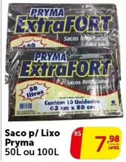 Pires Saco p/ Lixo Pryma oferta