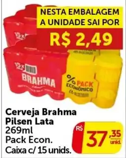 Pires Cerveja brahma pilsen lata oferta