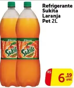 Pires Refrigerante Sukita Laranja Pet oferta