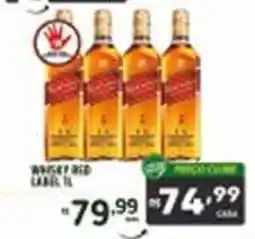 Rede Parceria Whisky red label 1l oferta