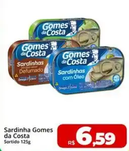 Rebouças Supermercados Sardinha Gomes da Costa oferta