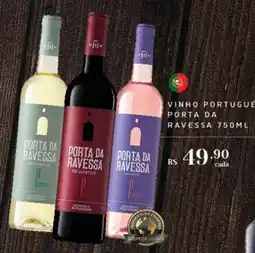 Empório Bahamas Vinho português porta da ravessa 750ml oferta