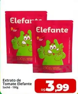 Rebouças Supermercados Extrato de Tomate Elefante oferta