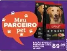 Rede Parceria Ração evolut premium cans adultos oferta