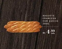 Empório Bahamas baguete francesa com queijo oferta