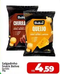 Rebouças Supermercados Salgadinho snack belive oferta