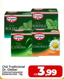 Rebouças Supermercados Chá Tradicional Dr. Oetker oferta