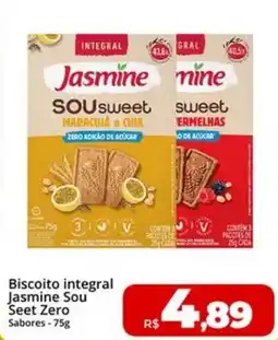 Rebouças Supermercados Biscoito integral jasmine sou seet zero oferta