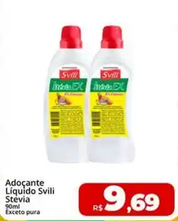 Rebouças Supermercados Adoçante Líquido Svili Stevia oferta