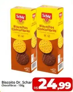 Rebouças Supermercados Biscoito Dr. Schar Chocofibras oferta