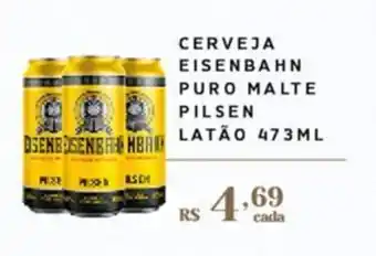 Empório Bahamas Cerveja eisenbahn puro malte pilsen oferta