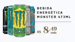 Empório Bahamas Bebida energética monster oferta