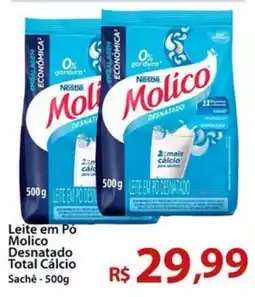 Rebouças Supermercados Leite em Pó Molico Desnatado oferta
