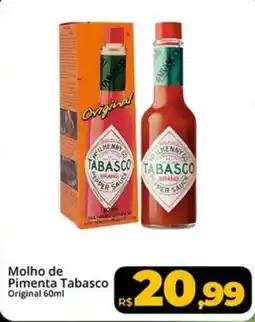 Rebouças Supermercados Molho de Pimenta Tabasco Original oferta