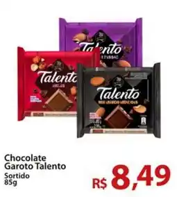 Rebouças Supermercados Chocolate Garoto Talento Sortido oferta