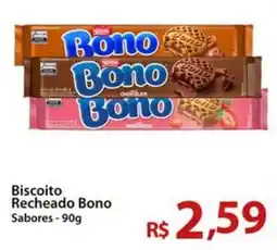 Rebouças Supermercados Biscoito recheado bono sabores oferta