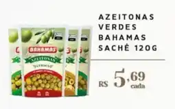 Empório Bahamas azeitonas verdes bahamas sachê oferta