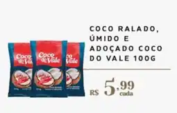 Empório Bahamas coco ralado, úmido e adoçado coco do vale oferta