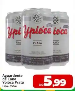 Rebouças Supermercados Aguardente de cana ypióca prata oferta