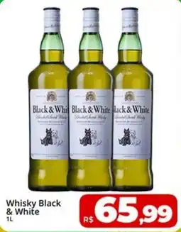 Rebouças Supermercados Whisky black & white oferta