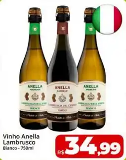 Rebouças Supermercados Vinho Anella Lambrusco oferta