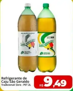 Rebouças Supermercados Refrigerante de Caju São Geraldo Tradicional/ Zero oferta