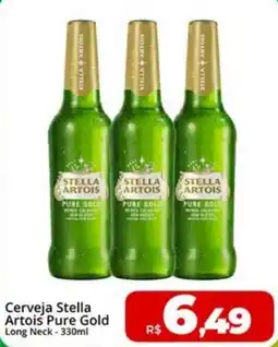 Rebouças Supermercados Cerveja Stella Artois Pure Gold oferta