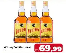 Rebouças Supermercados Whisky White Horse oferta