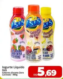 Rebouças Supermercados Iogurte Líquido Isis oferta