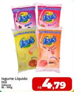 Rebouças Supermercados Iogurte Líquido Isis Sabores oferta