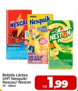 Rebouças Supermercados Bebida Láctea UHT Nesquik/ Nescau/ Neston oferta