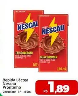 Rebouças Supermercados Bebida Láctea Nescau Prontinho Chocolate oferta