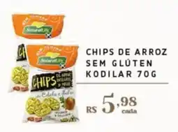Empório Bahamas chips de arroz sem glúten kodilar oferta