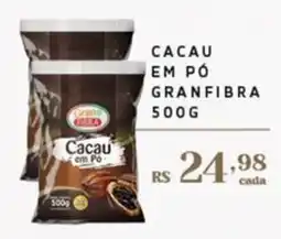 Empório Bahamas Cacau em po granfibra oferta