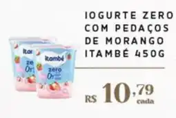 Empório Bahamas Iogurte zero com pedaços de morango oferta